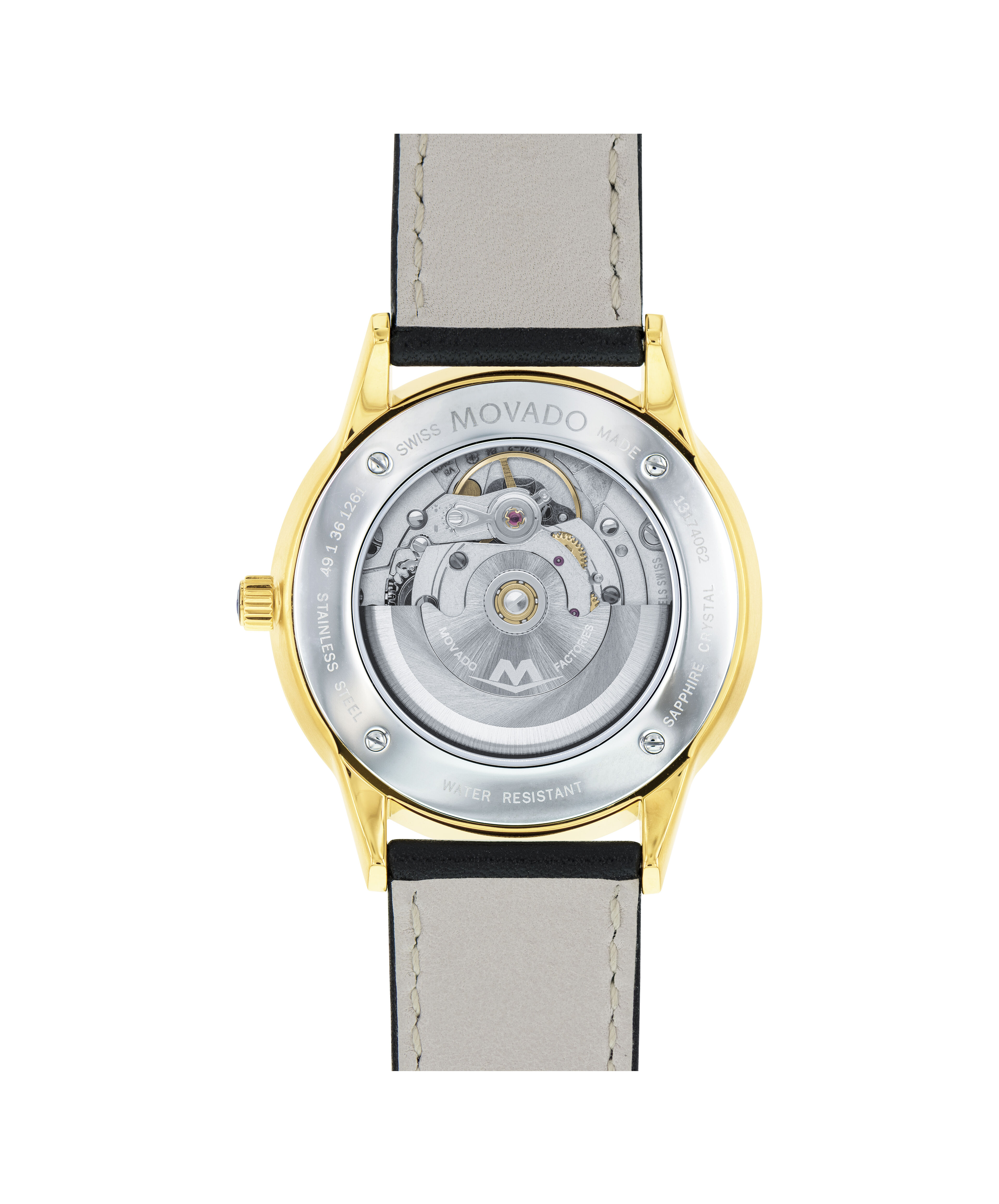 Movado Museum Mother of Pearl Diamond Dial Ladies Watch 0606613